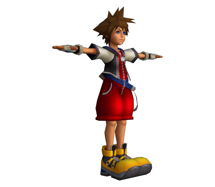 PlayStation 2 - Kingdom Hearts 2 Final Mix (JPN) - Sora - The Models  Resource