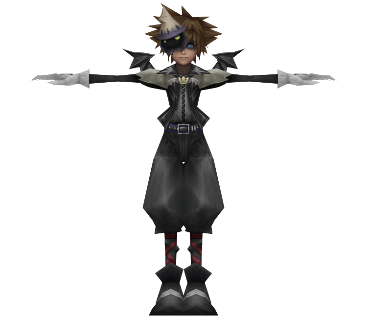 PlayStation 2 - Kingdom Hearts 2 - Sora (Halloween Town, Wisdom Form