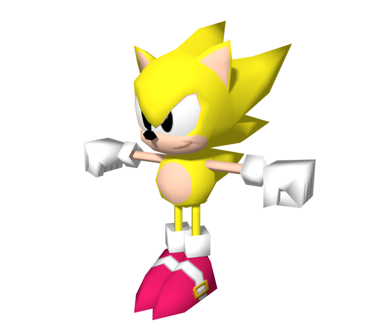 Custom / Edited - Sonic the Hedgehog Customs - Super Sonic (Classic