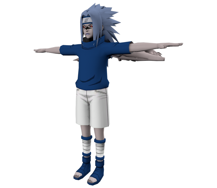 Wii - Naruto: Clash of Ninja Revolution - Naruto - The Models Resource