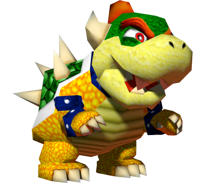 Nintendo 64 - Super Mario 64 - Bowser - The Models Resource