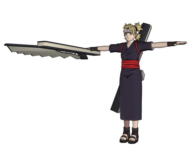 Temari Art - Naruto Shippuden: Clash of Ninja Revolution III Art