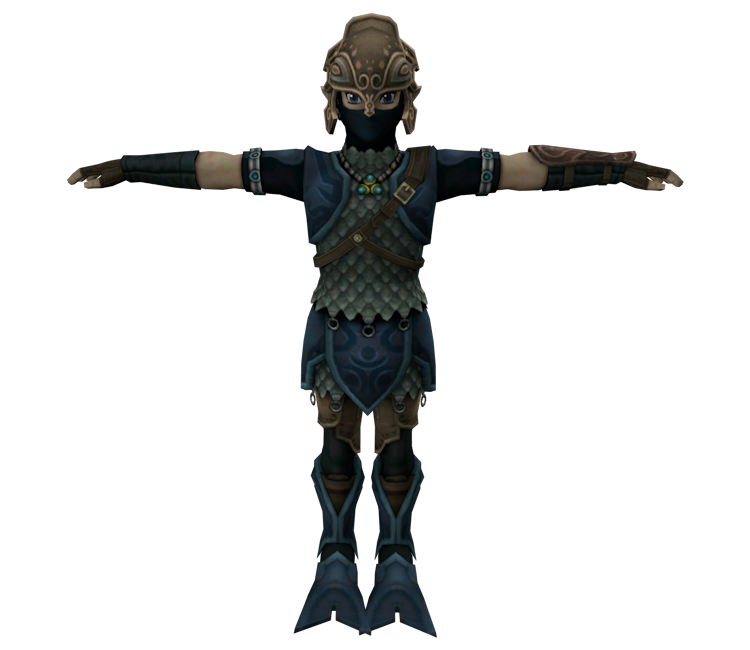 GameCube - The Legend of Zelda: Twilight Princess - Link (Zora Armor) - The  Models Resource