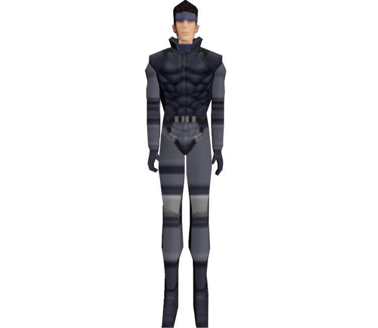 Cavafly01. Solid Snake 1. Solid Snake ps1. Solid MGS 1. Solid Snake MGS 1 model.