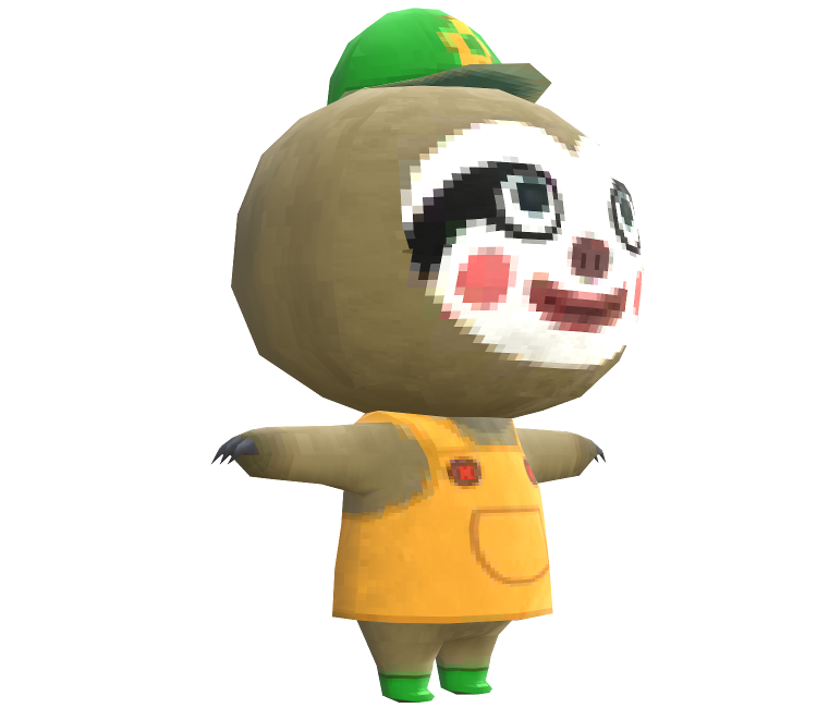3DS - Animal Crossing: New Leaf - Leif - The Models Resource
