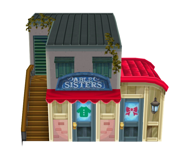 3DS - Animal Crossing: New Leaf - Able Sisters - The Models Resource 3DS - Animal Crossing: New Leaf - Able Sisters - The Models Resource