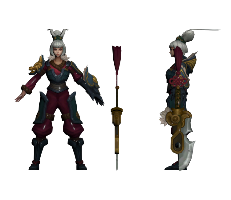 Dragonblade Riven - 3D model by CombatCube (@combatcube) [ffbf0e0]