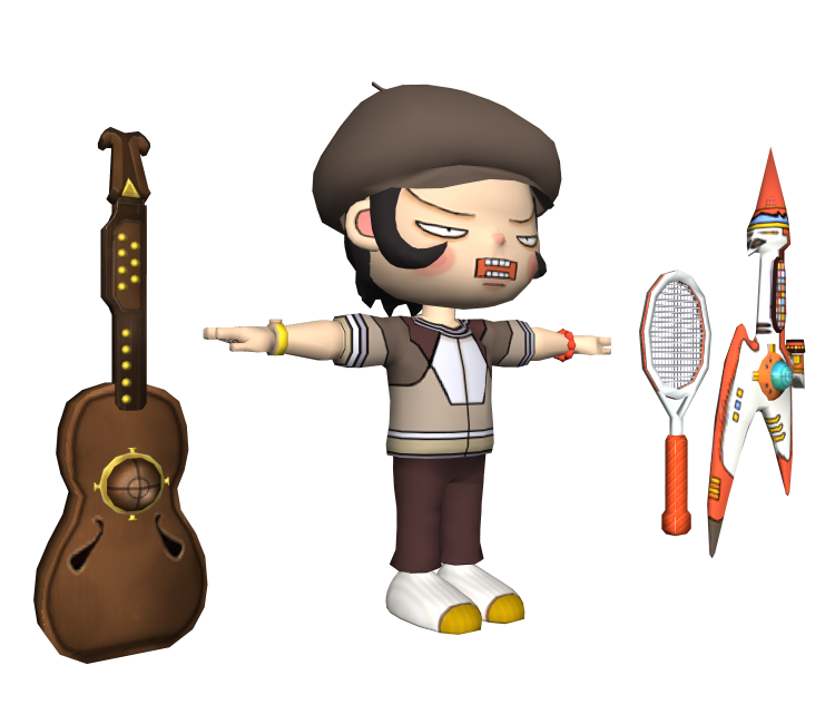 Playstation 2 Gitaroo Man U 1 The Models Resource Playstation 2 Gitaroo Man U 1 The Models Resource