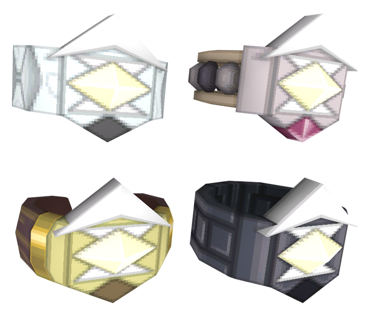 STL file Mini Z Ring Bracelet Pokemon・Template to download and 3D