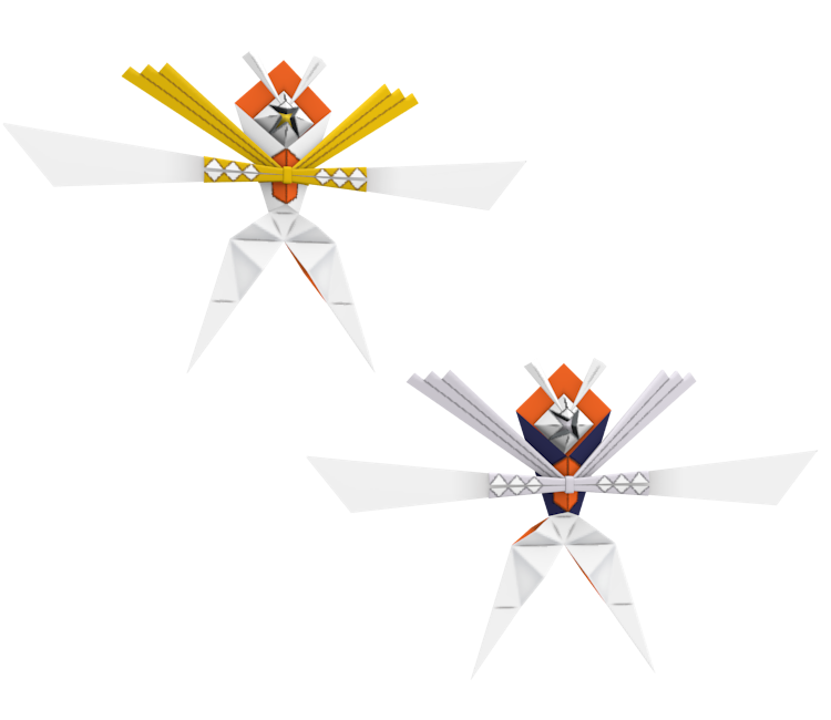 3DS - Pokémon Sun / Moon - #798 Kartana - The Models Resource