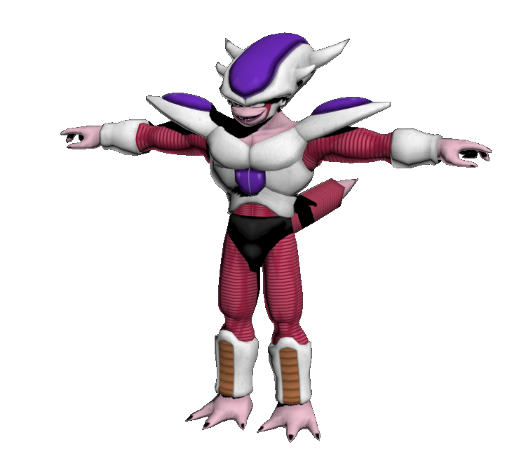 gamecube dragon ball z budokai frieza third form the models frieza 3rd form