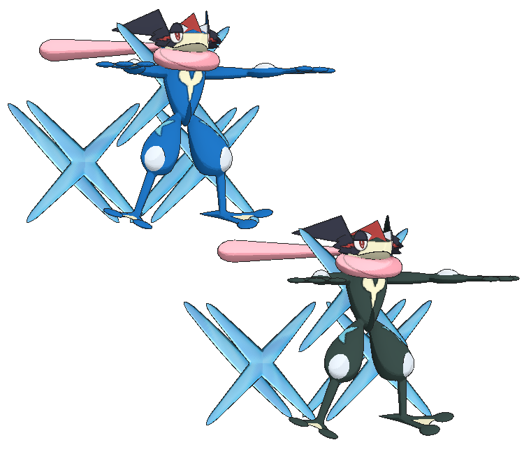 Pokemon Shiny ash greninja 5