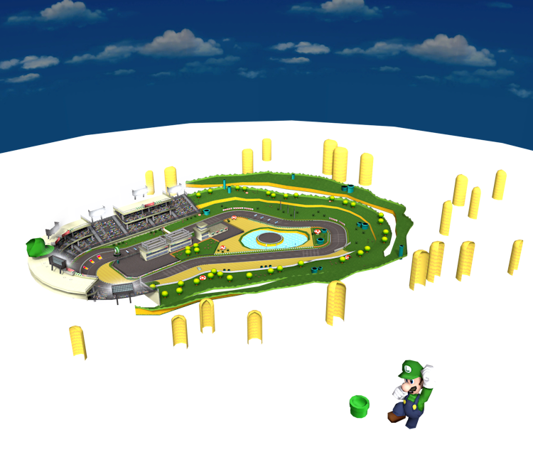 Stream Luigi Circuit & Mario Circuit - Mario Kart Wii by gromm