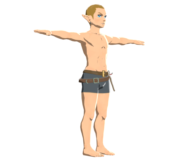 pics Botw Link Character Model wii u the legend of zelda breath of