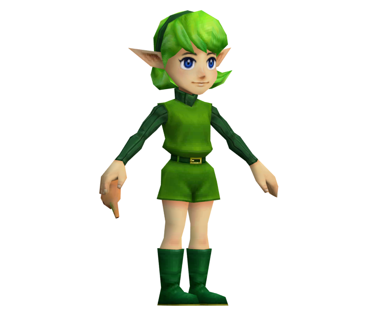 Saria - Zelda Ocarina of Time - Buy Royalty Free 3D model by Aran  (@aran34x) [b14ebea]