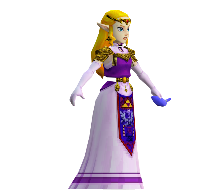 3DS - The Legend of Zelda: Ocarina of Time 3D - Princess Zelda (Adult) -  The Models Resource