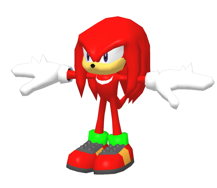 PC / Computer - Sonic Mania - Knuckles the Echidna - The Models Resource