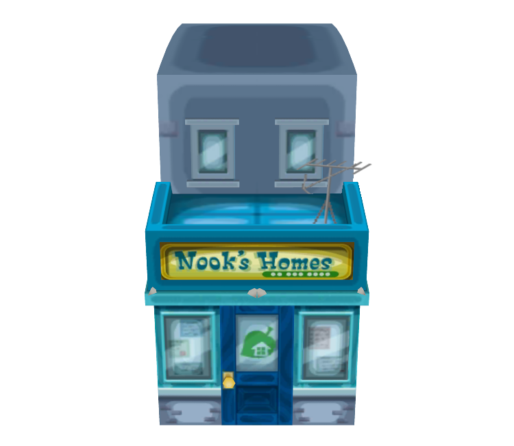 3DS - Animal Crossing: New Leaf - Nook's Homes - The Models Resource