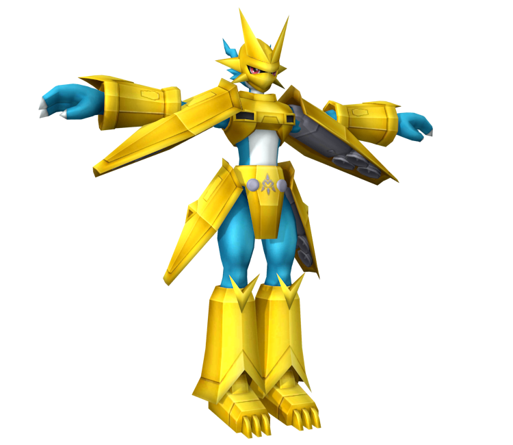 magnamon statue