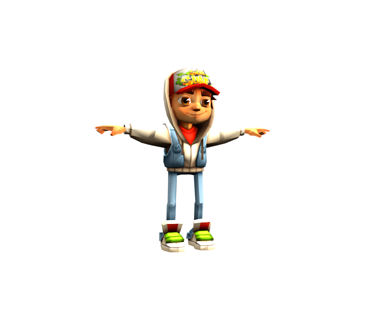 Jake Subway Surfers - Download Free 3D model by Raph3D (@anndaniau)  [50be24c]