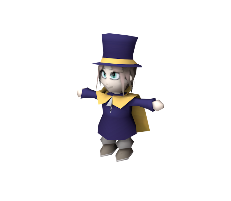 Custom / Edited - A Hat in Time Customs - Hat Kid (N64-Style) - The Models  Resource