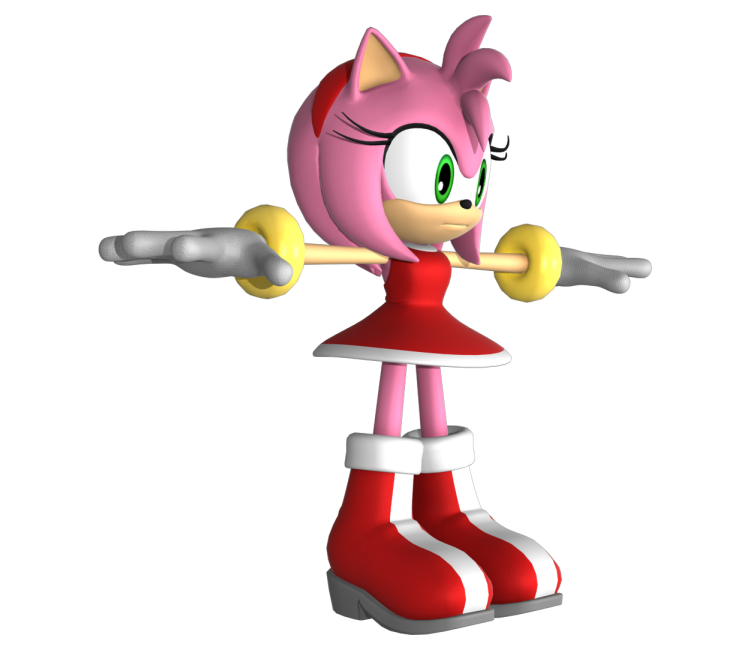 PC / Computer - Sonic Forces - Amy Rose - The Models Resource