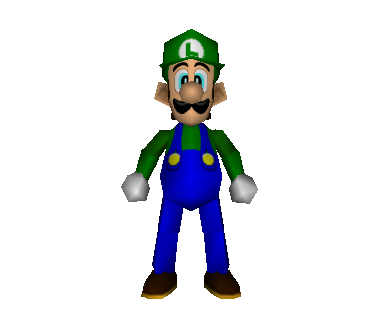 Nintendo 64 - Mario Party 2 - Luigi - The Models Resource