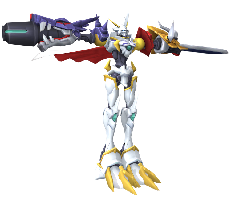 Mobile - Digimon Links - Omnimon Alter-S - The Models Resource