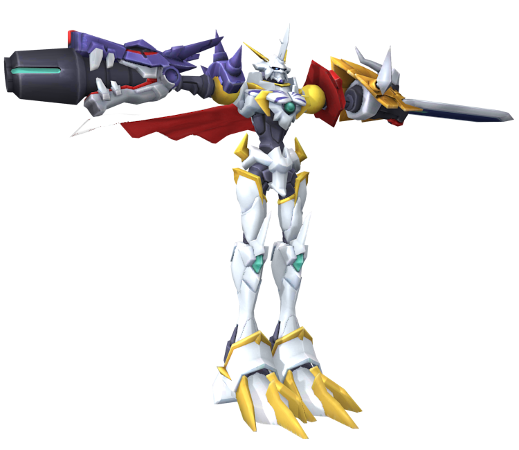 Mobile - Digimon Links - Omnimon Alter-B - The Models Resource