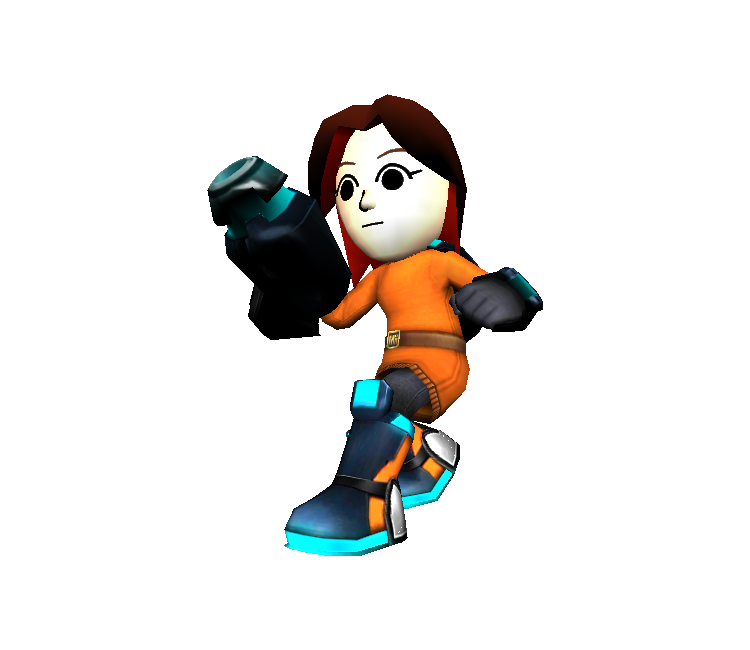 3ds Super Smash Bros For Nintendo 3ds Mii Gunner Trophy The Models Resource 3ds Super Smash Bros For Nintendo 3ds Mii Gunner Trophy The Models Resource