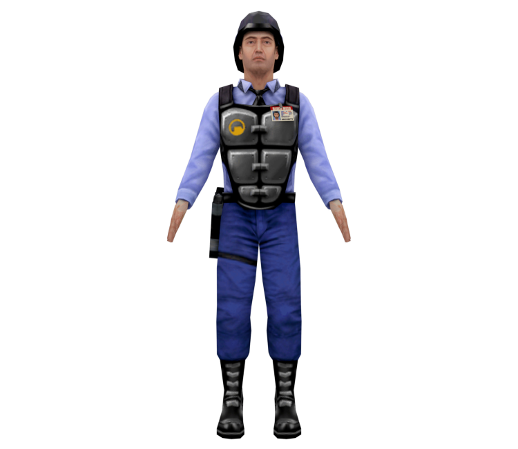 PC / Computer - Half-Life - Barney (HD) - The Models Resource.