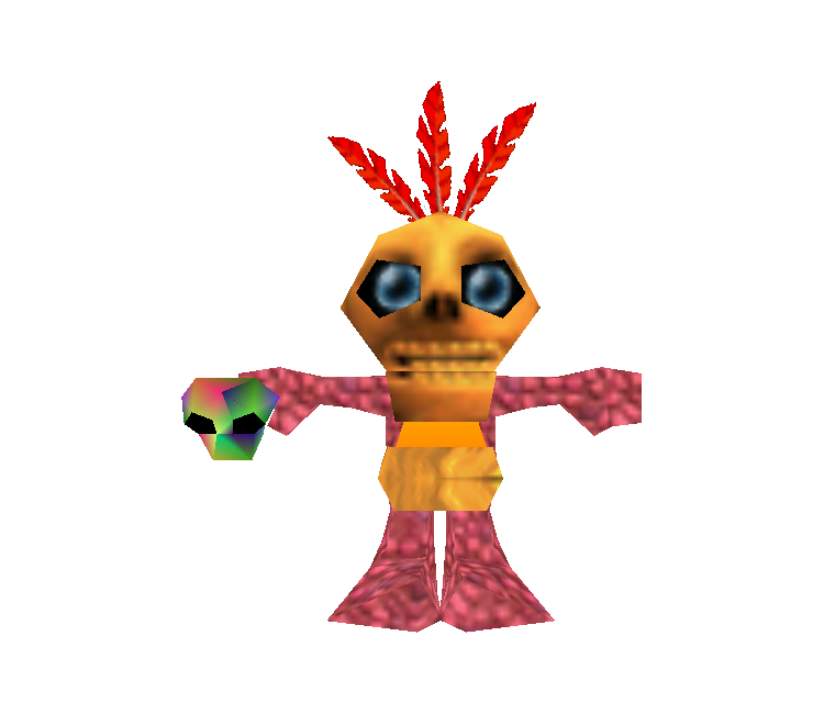 banjo kazooie mumbo jumbo statue