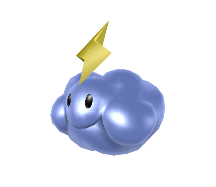 Wii - Mario Kart Wii - Thunder Cloud - The Models Resource