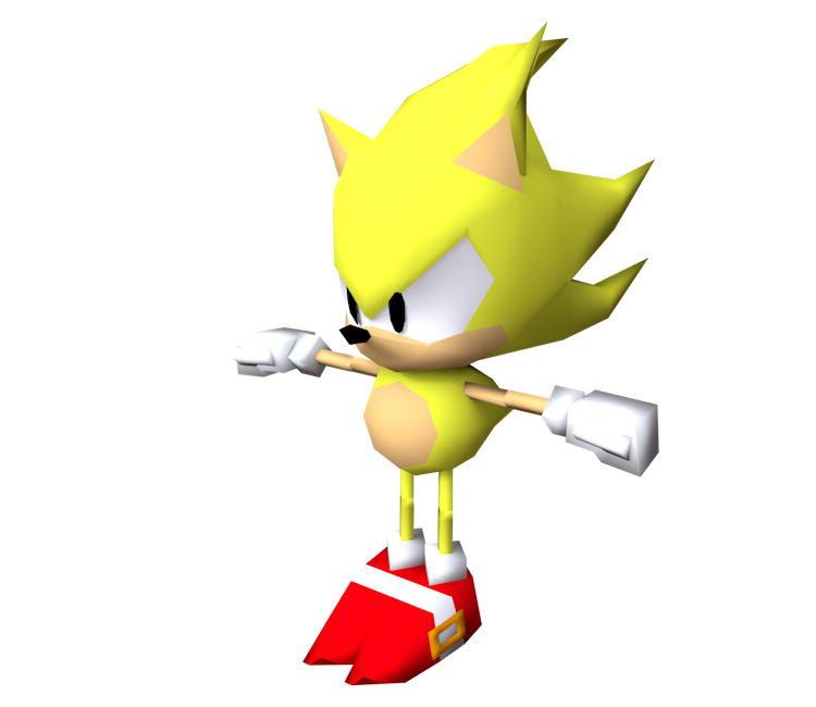 Custom / Edited - Sonic the Hedgehog Customs - Super Sonic (Sonic Mania-Style)  - The Models Resource