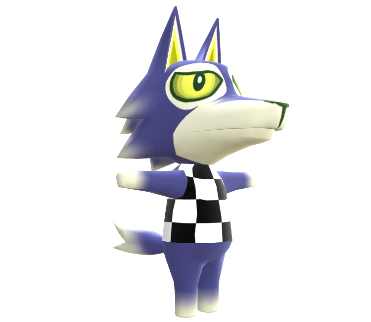 lobo animal crossing plush