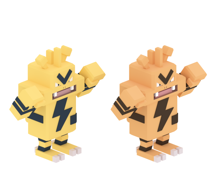 Mobile Pokemon Quest 125 Electabuzz The Models Resource