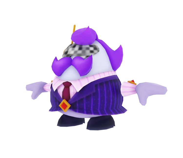 3DS - Kirby: Planet Robobot - President Haltmann - The Models Resource