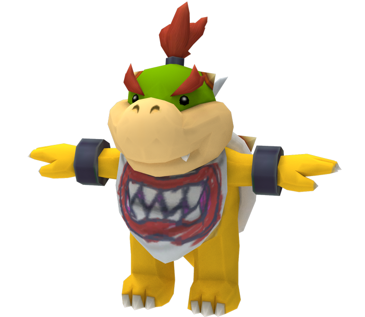 Custom / Edited - Mario Customs - Bowser Jr. (Paper Mario-Style) - The  Models Resource