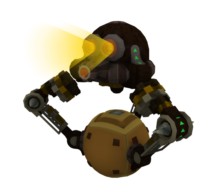 Wii Super Mario Galaxy Mini Bowser Jr.'s Robot Reactor The Models Resource