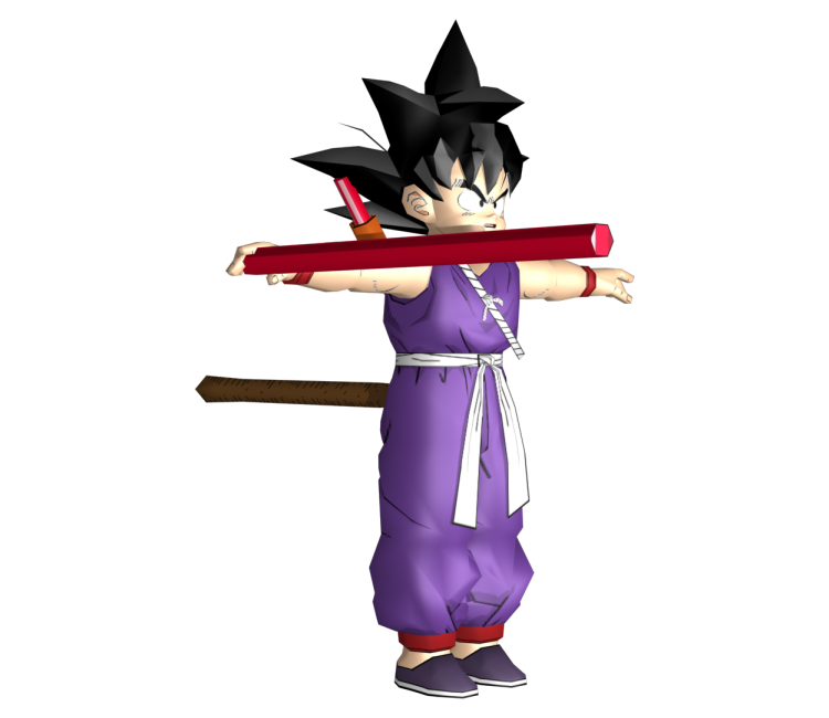 PlayStation 2 - Dragon Ball Z Budokai 3 - Kid Goku - The Models