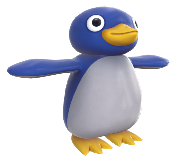 mario penguin plush