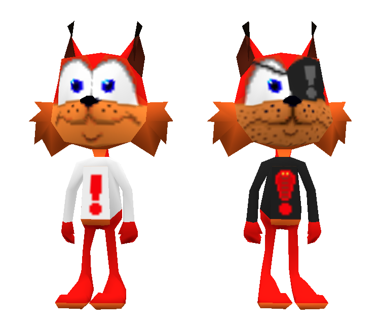 PlayStation - Bubsy 3D - Bubsy - The Models Resource