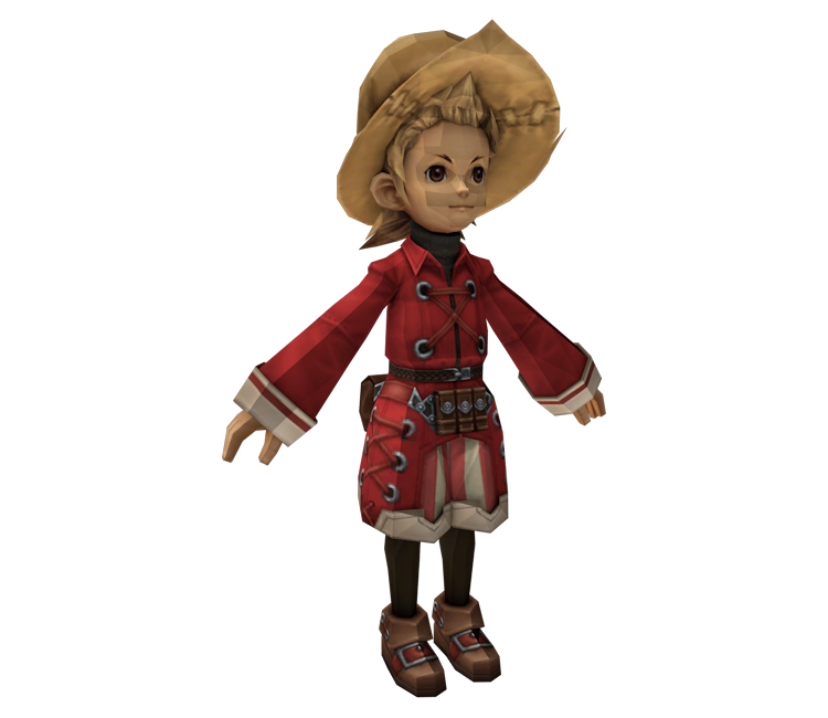 Wii Final Fantasy Crystal Chronicles My Life As A Darklord Red Mage The Models Resource