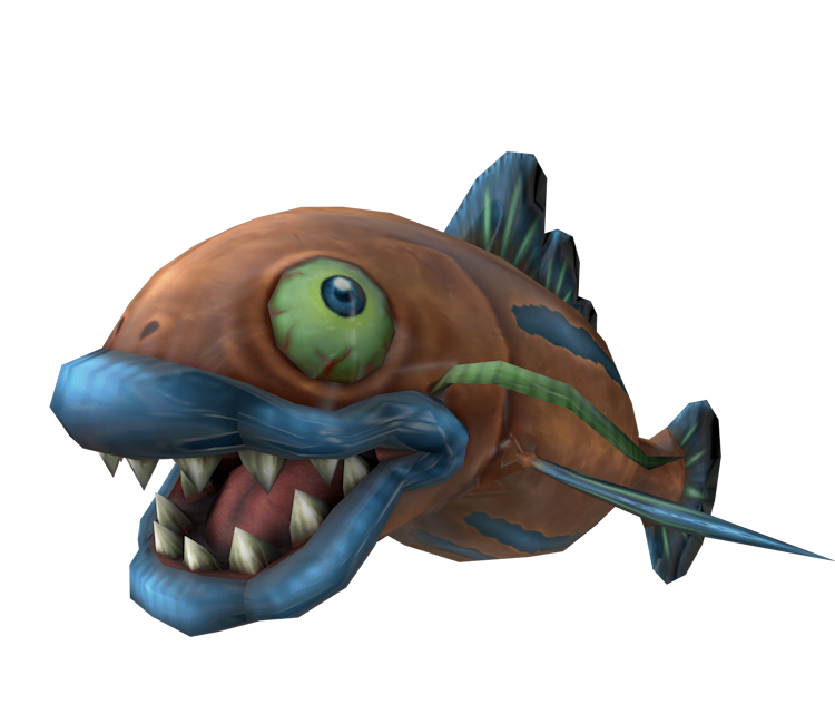 Wii - Super Smash Bros. Brawl - Fish - The Models Resource