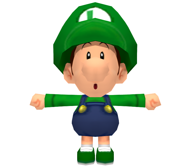 mengsel kruipen thee Wii - Mario Kart Wii - Baby Luigi - The Models Resource