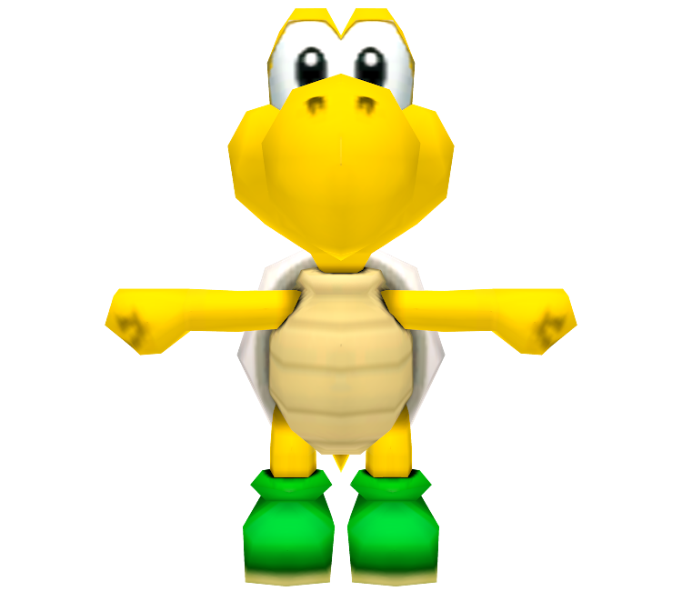 Wii - Mario Kart Wii - Koopa Troopa - The Models Resource