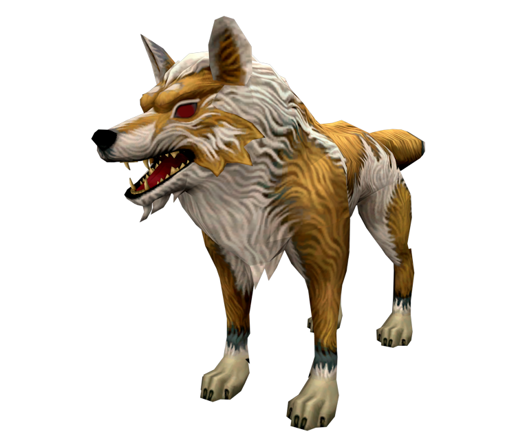 Zelda Twilight Princess Golden Wolf