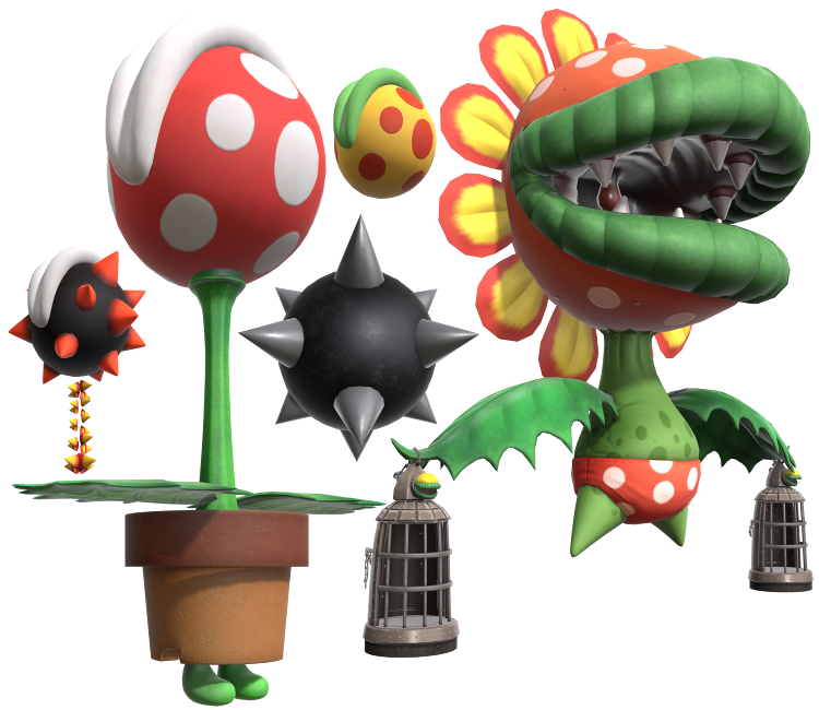 Nintendo Switch Super Smash Bros Ultimate Piranha Plant The Models Resource