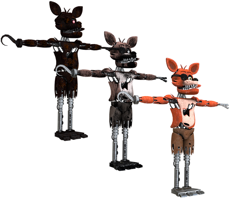 PC / Computer - Five Nights at Freddy's 2 - Withered Foxy - The Spriters  Resource