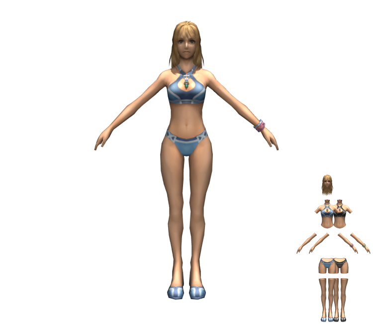 Models resource. +Fiora Xenoblade Bikini. Fiora Xenoblade Swimsuit.